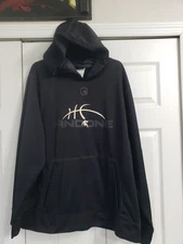 AND1 ONE Hooded Sweatshirt Men’s (Size XXL-54"CHEST)Black Streetball Basketball 
