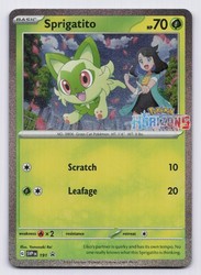 Sprigatito 191 Scarlet & Violet Promo