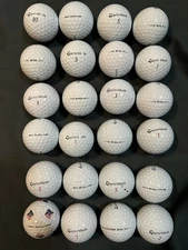Taylor Made TP5 and TP5x Golf Balls.  Two Dozen (24) balls.  Grade of near 5A.