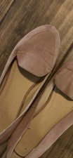 Blush Pink Ladies Ballet Pumps Size 5