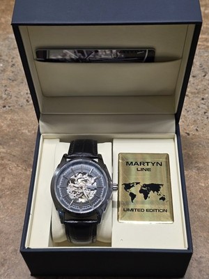 Original MARTYN LINE Automatik Uhr LIMITED EDITION mit Echtheitskarte