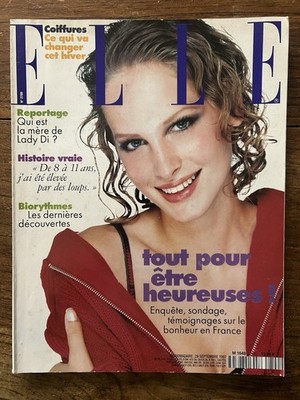 ELLE French #2700 September 1997 - Sarina ARNOLD - Janet JACKSON - Mode PULL Pub