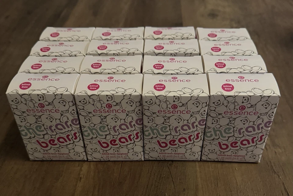 16x Essence Rare Bears Lipgloss Blind Box 1,38ml ✅ Neu ✅ OVP ✅ - Bild 2 von 2