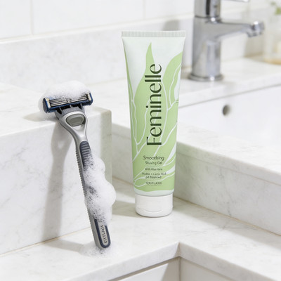 Oriflame Feminelle Beruhigende Rasiergel  Aloe Vera Pflege Top PH Neutral