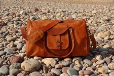Borsone in pelle compesa da 24"