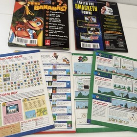 Lot 3 Vintage NES Guide Books Nintendo Power Strategy Rock WWF Donkey Kong Mario