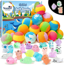 Bath Bombs for Kids with Surprise Inside, 20 Pack Handmade Bath Bomb Gift Set wi
