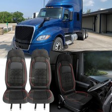 2pcs Semi Truck Seat Covers Heavy Duty Interior For International Harvester Lt