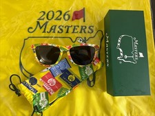 2026 Goodr LIMITED Masters Tournament Official Golf White FLORAL Sunglass rory