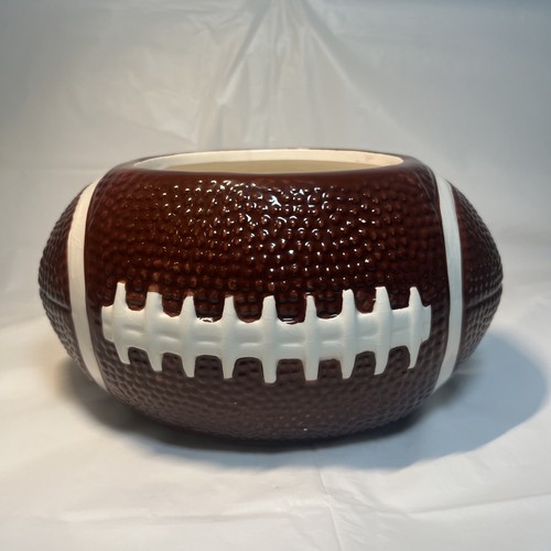 Football Keepsake Bowl Ceramic Decoration Party Dish