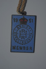 Henley Royal Regatta 1951 Stewards Enclosure Badge