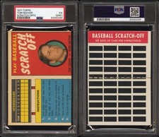 1971 Topps Scratch Offs  TOM SEAVER PSA 5 EX 5 (MC) Mets