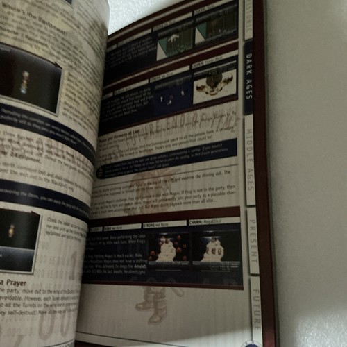 Final Fantasy Chronicles Official Strategy Guide Chrono Trigger and Ff4 RARE VGC - Picture 10 of 24