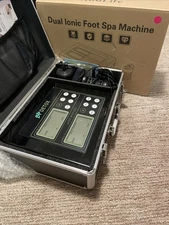 Vnio Life Dual LCD Ionic Foot Spa Machine Detox Massage Cleanse (OPEN BOX)