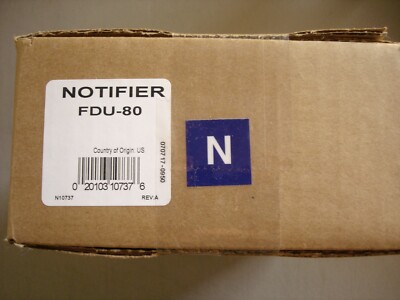 NOTIFIER FDU-80   ''NEW''