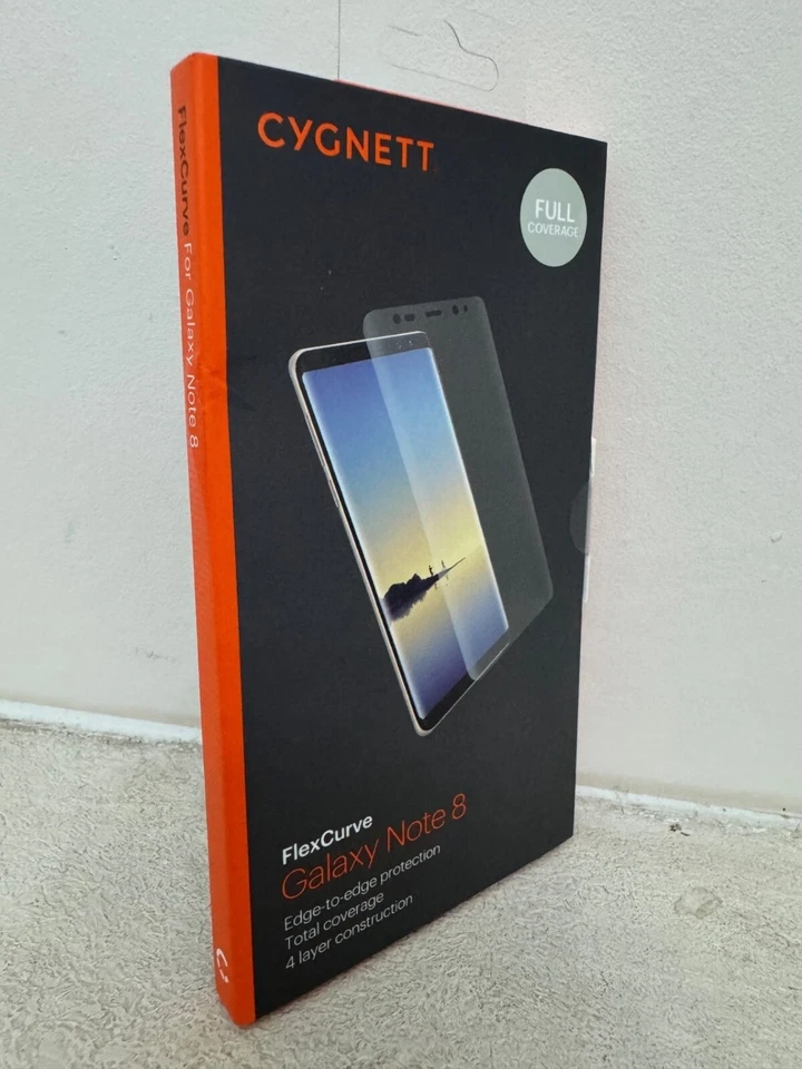Cygnett Full Cover Edge to Edge FILM Screen Protector for Samsung Galaxy Note 8 - Image 2 of 3