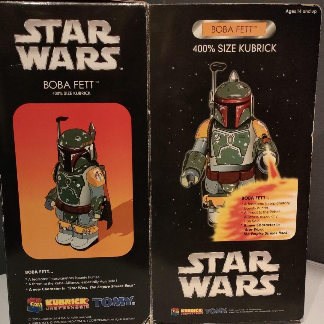 Medicom Toy Star Wars Boba Fett Kubrick 400% Used From Japan Medicom Toy Star Wars Boba Fett Kubrick 400% Used From Japan