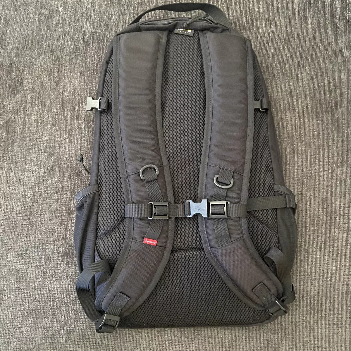 New unused authentic Supreme SS18 Black Backpack.