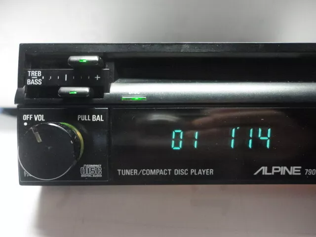 ALPINE 7909J CD player high-end model Maintenance completed