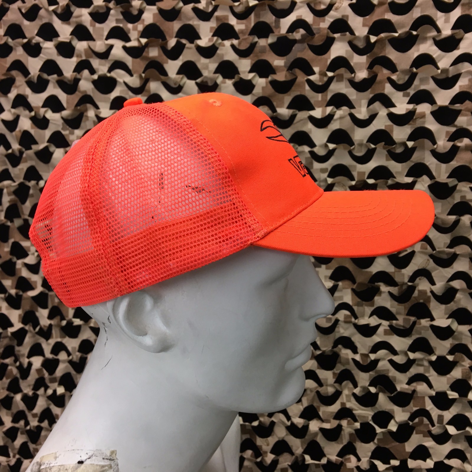 NEW Valken Paintball Hunter Trucker Mesh Hat - Orange