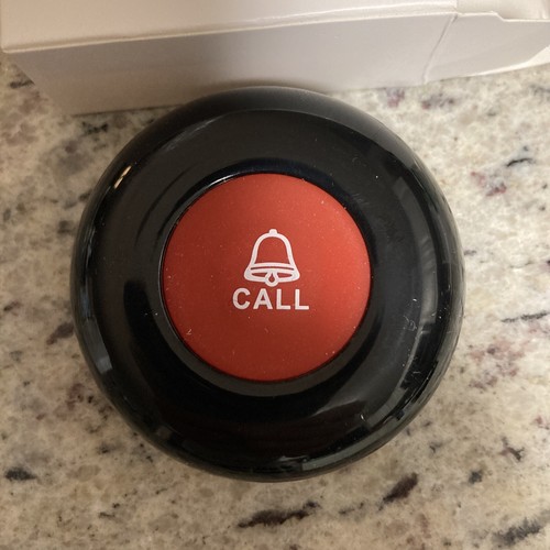 CallToU Caregiver PAGER Call Button ( button only) WORKS BLACK!!!! - Picture 2 of 4
