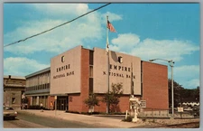 Spring Valley New York Rotary Club Empire National Bank c1970 Postcard