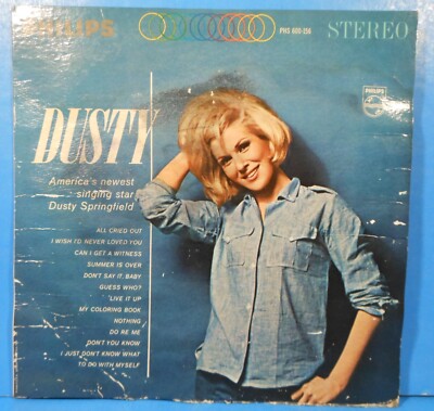 DUSTY SPRINGFIELD ''DUSTY'' LP 1964 ORIGINAL PRESS PLAYS GREAT! VG/G+!!A