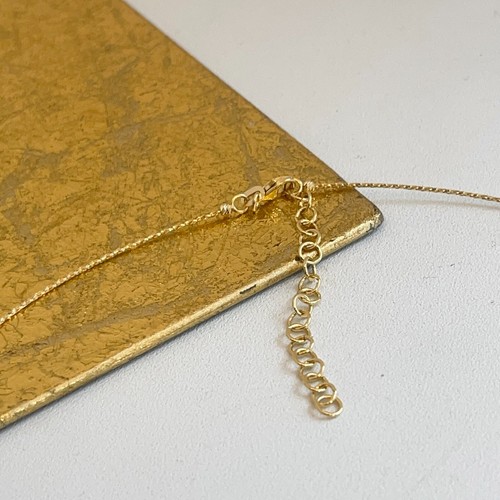 14KT Yellow Gold THIN .75mm Round Collar Cable Neck Wire Necklace 16"~18" - Picture 5 of 7