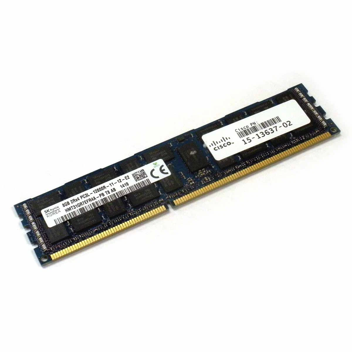 Banco RAM 8GB DDR3 ECC UDIMM PC3-12800 (1600MHz) Per Server - Equivalente Cisco 15-14597-01