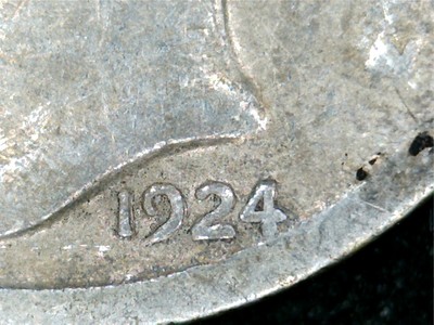 1924D Mercury Dime Double Die Date