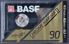 BASF Chrome Maxima II 90 Audio- Germany - Type II [New/Sealed]