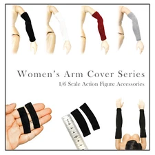 1/6 Scale HOT Women's Arm Cover Sleeve 1 pair 12" Figure PHICEN TBLeague TOYS