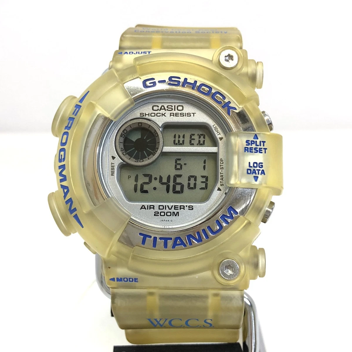 Casio G-Shock Watch DW-8201WC-2T Frogman FROGMAN WCCS W.C.C.S Coral Ree  No.14578