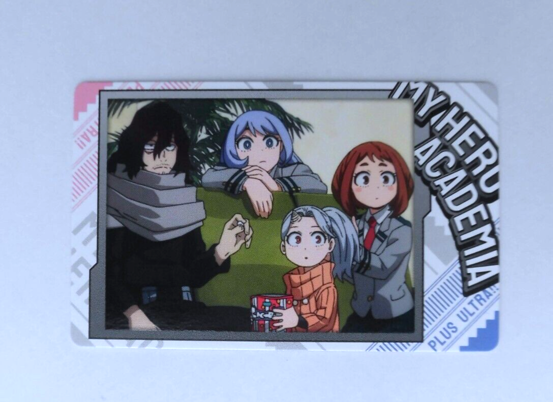 My Hero Academia card Eri Aizawa Shota Hado Nejire Uraraka