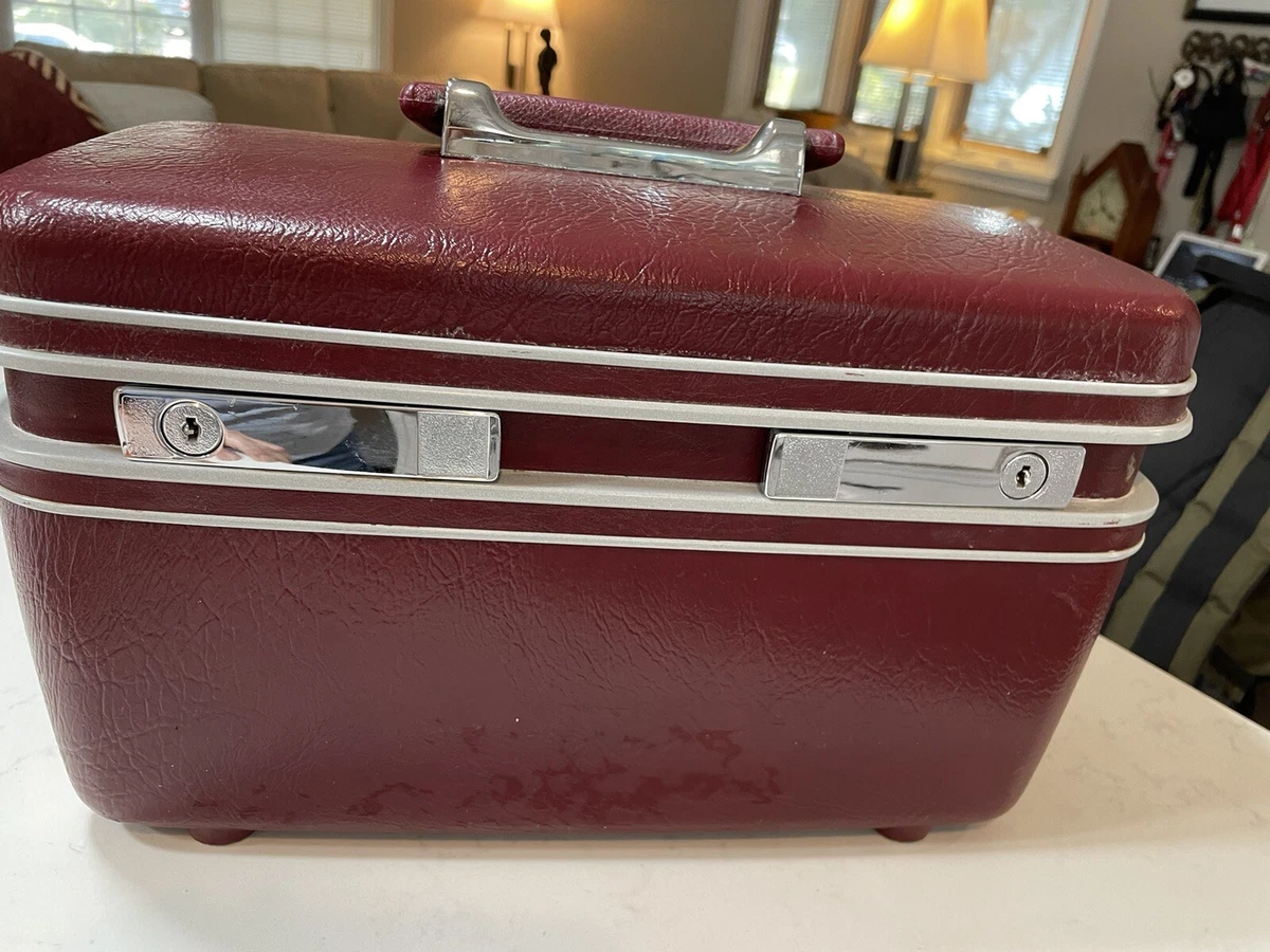 Vintage samsonite sales travel case