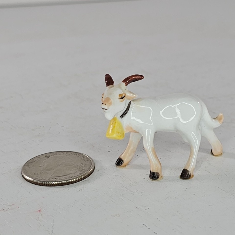 Vintage Freeman McFarlin Good Porcelain Goat Figurine With