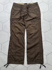Vintage Wide Cargo Pants Women  s Size 27