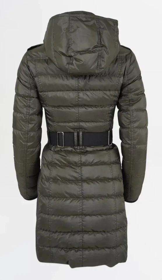 Burberry New Authentic Abbeydale Down Puffer Coat With Hood UK Size 4 / USA 2 - Image 4 of 4