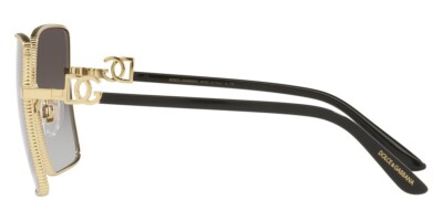 Dolce and Gabbana Gold 60mm Women\'s Sunglasses! NEW Dolce & Gabbana DG 2279 02/13 Womens Square Sunglasses Gold  main image 4