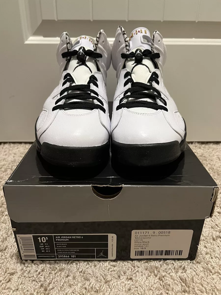 Jordan retro hotsell 6 motorsport