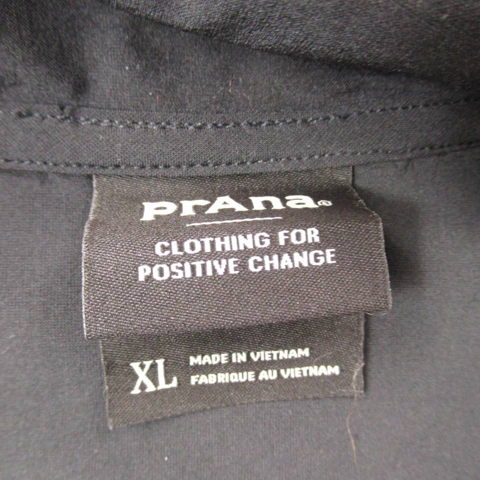 Suéter Prana Feminino XL Bolsos Manga Longa Leve 1/4 Zíper Elástico - Imagem 4 de 4