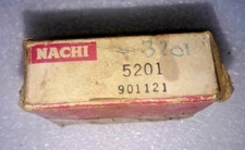 5201 Nachi Double Row Angular Contact Ball Bearing Made in Japan