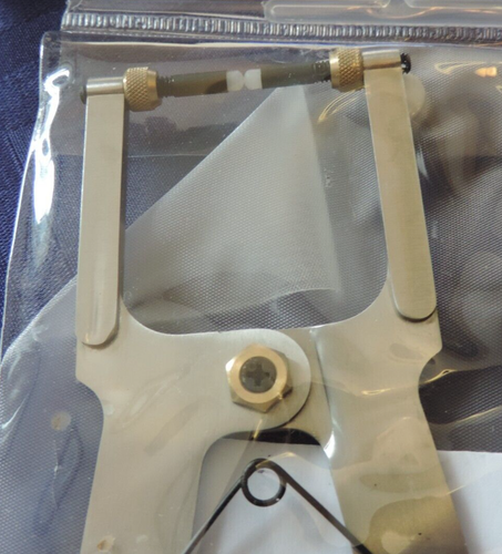 OPTICAL LENS THICKNESS VERNIER CALIPER BRAND NEW SADLER 922 HILCO VISION EYE - Picture 3 of 4