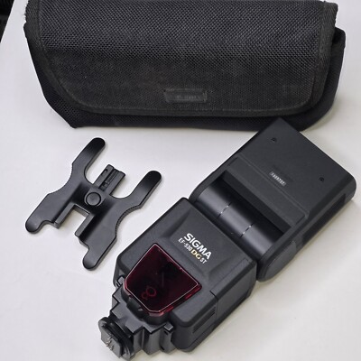 Flash SIGMA EF-530 DG ST ETTL II compatible reflex CANON With Case Excellent 