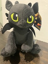 Toothless Build a Bear How To Train Your Dragon 2014 Plush Tags See Photos