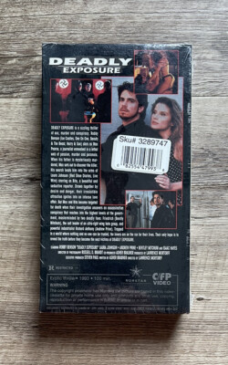 Deadly Exposure (VHS, 1993) Robby Benson, Laura Johnson, Isaac