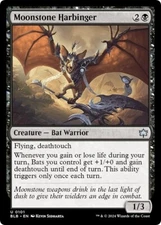 MOONSTONE HARBINGER x4 mtg NM-M Bloomburrow 4 Unc