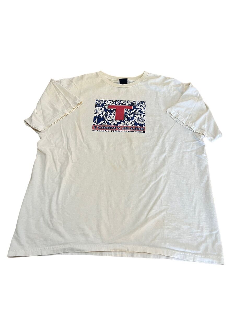 Vintage Tommy Jeans T-Shirt Made In USA 90's | eBay Vintage Tommy Jeans T-Shirt Made In USA 90's | eBay