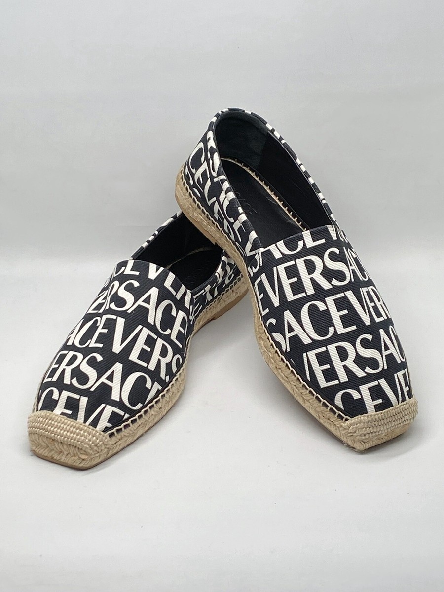 Versace Repeat Logo Espadrilles size 45/us size 12 | eBay