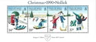 1990 Isle of Man Sg MS463 Christmas MNH
